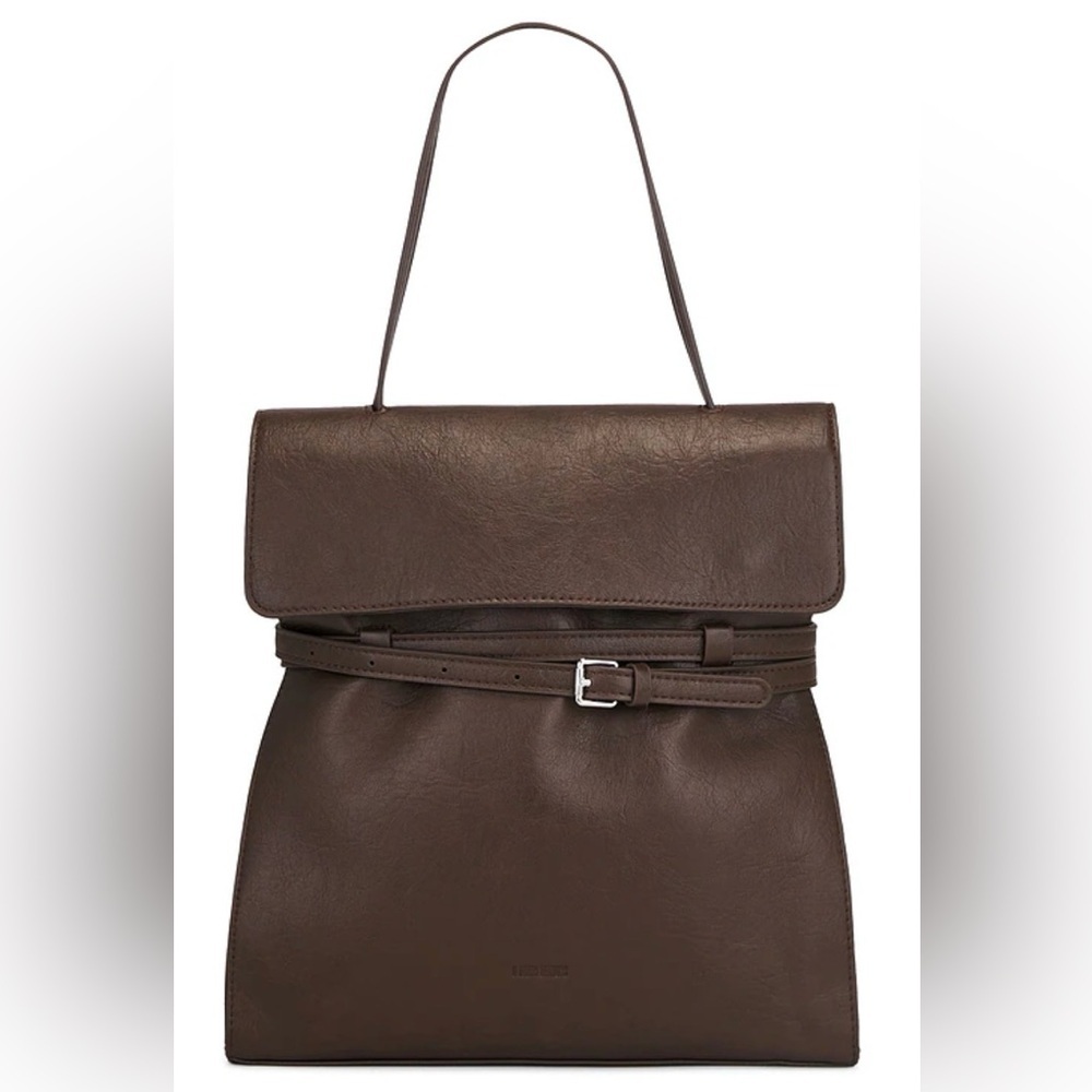 8 Other Reasons Mini Bucket Bag in Chocolate NWT